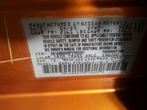 Used 2023 Nissan Sentra SR FWD image 45