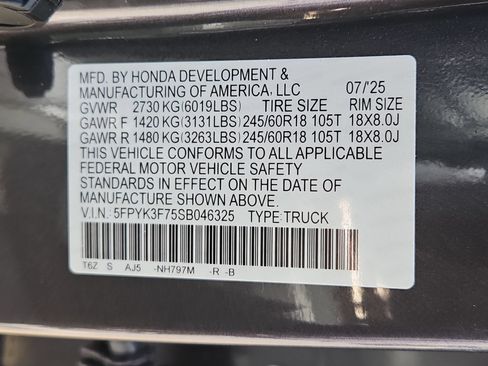 Used 2025 Honda Ridgeline TrailSport+ image 29