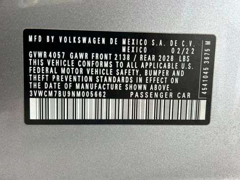 Used 2022 Volkswagen Jetta S image 61