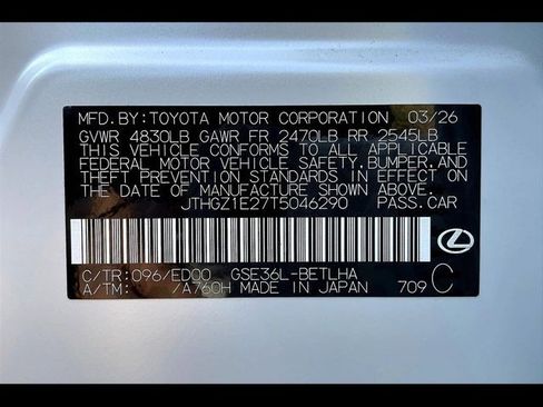 New 2026 Lexus IS 350 F Sport AWD/4WD image 13