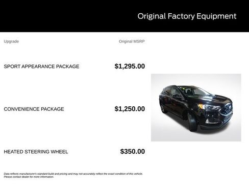 Used 2023 Ford Edge SEL w/ Sport Appearance Package AWD/4WD image 11