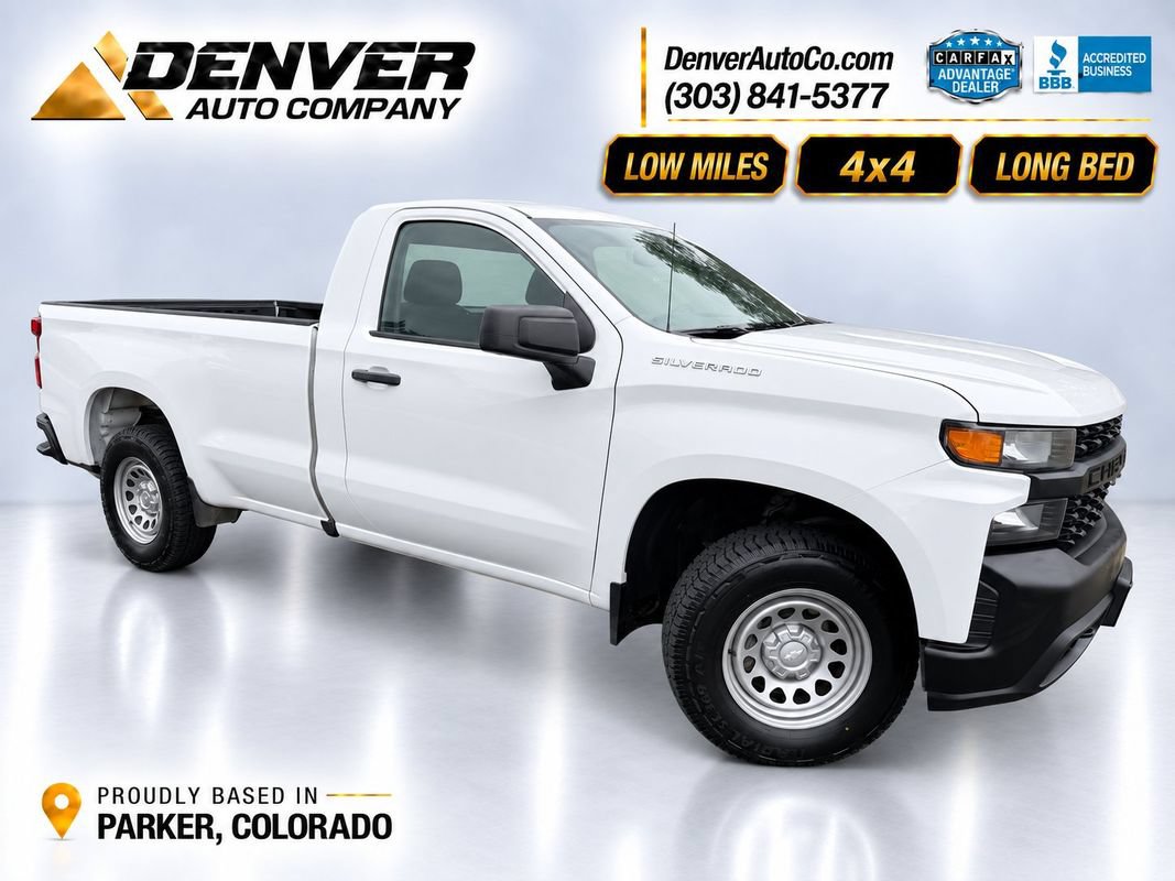 Used 2019 Chevrolet Silverado 1500 W/T AWD/4WD image 1