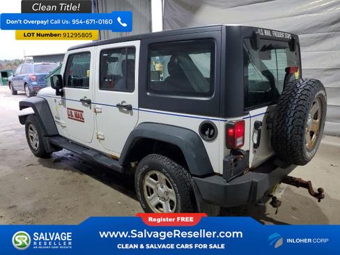 Used 2014 Jeep Wrangler Unlimited Sport AWD/4WD image 3