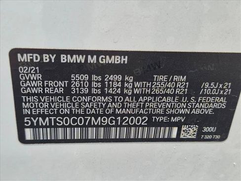 Used 2021 BMW X3 M w/ Competition Package AWD/4WD image 16