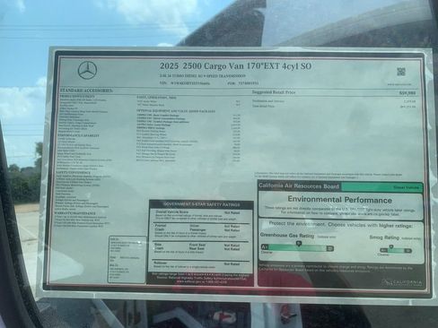 New 2025 Mercedes-Benz Sprinter 2500 image 14