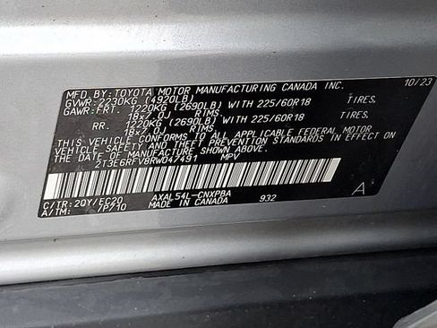 Certified 2024 Toyota RAV4 XSE w/ Weather Package AWD/4WD image 28