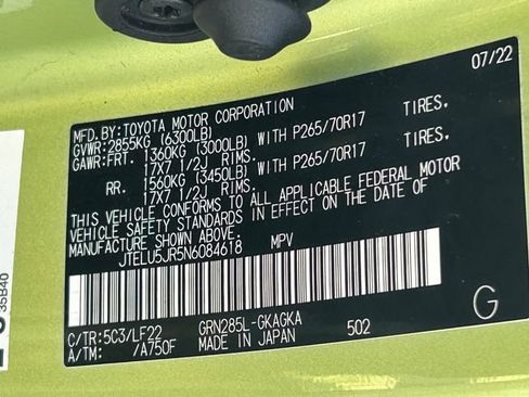 Used 2022 Toyota 4Runner TRD Pro AWD/4WD image 38