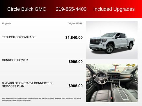 Used 2022 GMC Sierra 1500 Denali w/ Technology Package image 3