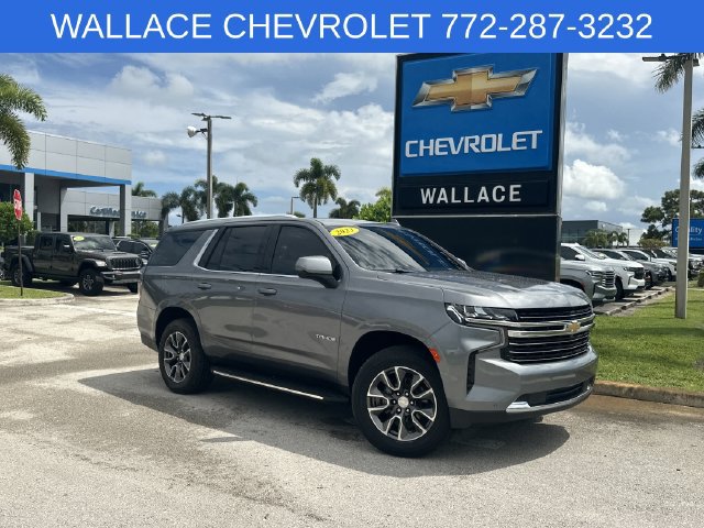 Used 2021 Chevrolet Tahoe LT w/ LT Signature Package RWD image 1