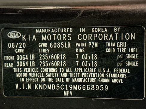 Used 2021 Kia Sedona EX image 33