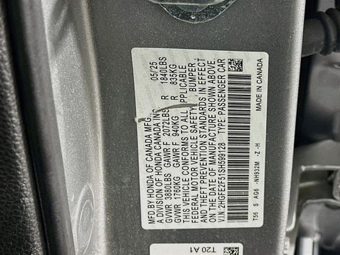 Used 2025 Honda Civic Sport image 12