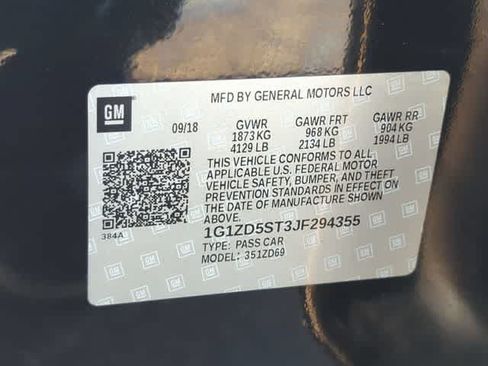Used 2018 Chevrolet Malibu LT w/ Leather Package FWD image 34