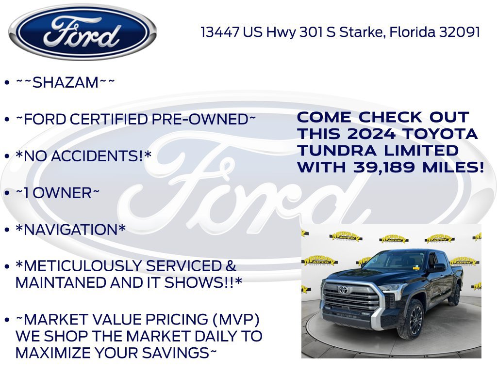 Used 2024 Toyota Tundra Limited AWD/4WD image 6