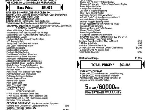 Used 2025 RAM 1500 Big Horn AWD/4WD image 2