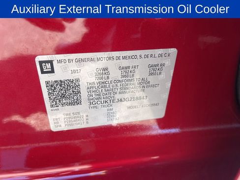 Certified 2018 Chevrolet Silverado 1500 High Country AWD/4WD image 32