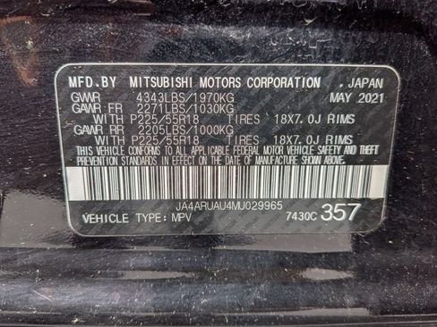 Used 2021 Mitsubishi Outlander Sport SE AWD/4WD image 21