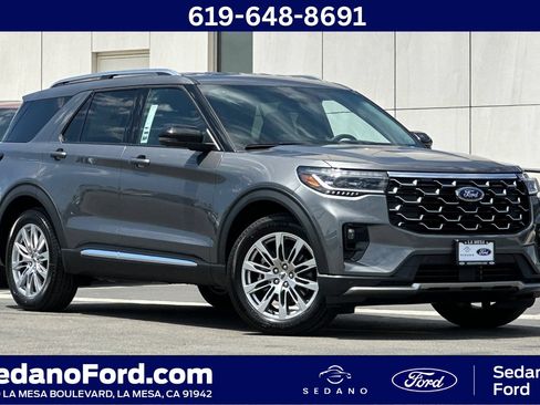 New 2026 Ford Explorer Platinum RWD image 1