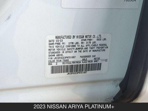 Used 2023 Nissan Ariya AWD/4WD image 26