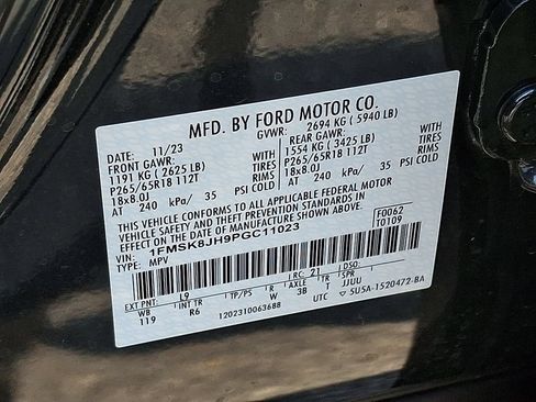 Used 2023 Ford Explorer Timberline w/ Timberline Technology Package AWD/4WD image 27