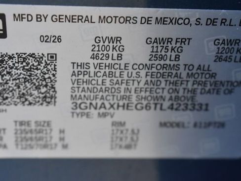 New 2026 Chevrolet Equinox LT w/ LPO, Floor Liner Package image 36