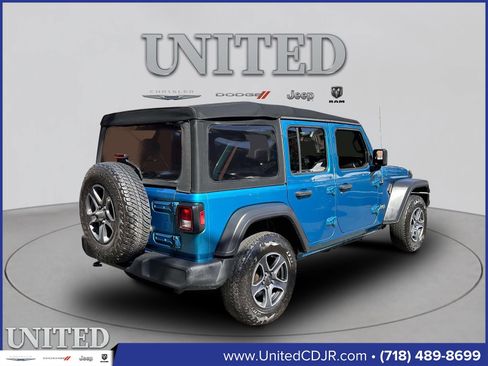 Certified 2019 Jeep Wrangler Unlimited Sport S image 3
