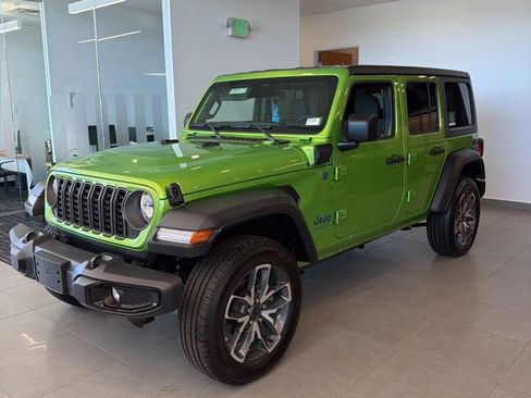 New 2025 Jeep Wrangler Unlimited Sport S 4xe w/ Convenience Group AWD/4WD image 1