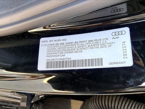 Used 2025 Audi A5 2.0T Premium Plus w/ Premium Plus AWD/4WD image 35