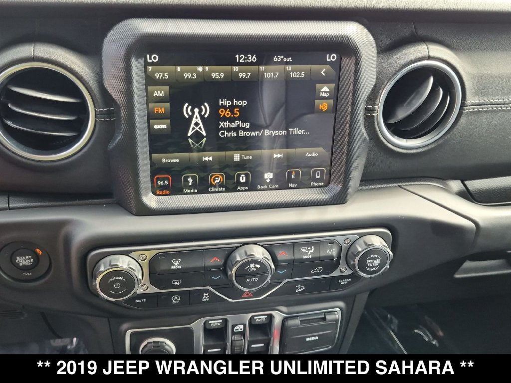 Used 2019 Jeep Wrangler Unlimited Sahara AWD/4WD image 25
