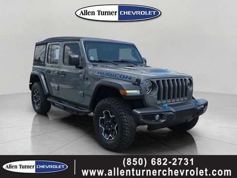 Used 2023 Jeep Wrangler Unlimited Rubicon 4xe AWD/4WD image 1