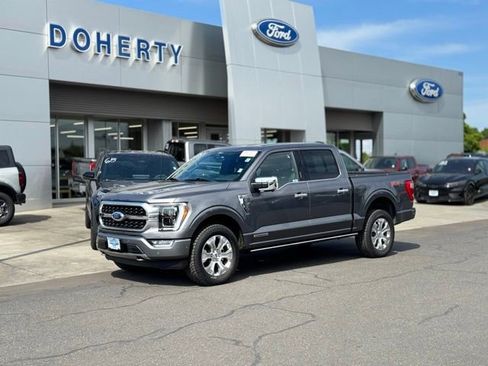 Certified 2022 Ford F150 Platinum w/ Equipment Group 701A High AWD/4WD image 1