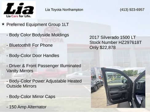 Used 2017 Chevrolet Silverado 1500 LT w/ All Star Edition AWD/4WD image 14