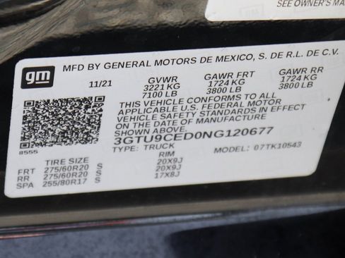 Used 2022 GMC Sierra 1500 Elevation w/ X31 Off-Road Package image 49