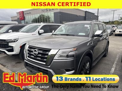 Certified 2024 Nissan Armada Platinum w/ Captain's Chairs Package
