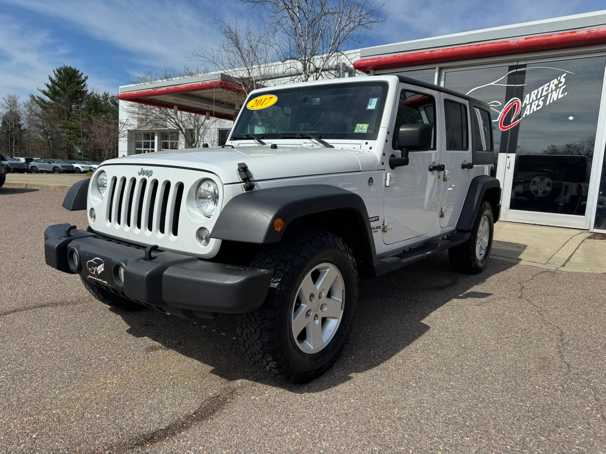 Used 2017 Jeep Wrangler Unlimited Sport w/ Quick Order Package 23S AWD/4WD image 1