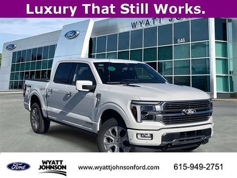 New 2026 Ford F150 Platinum w/ Equipment Group 702A High image 1