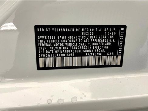 New 2026 Volkswagen Jetta SEL image 14