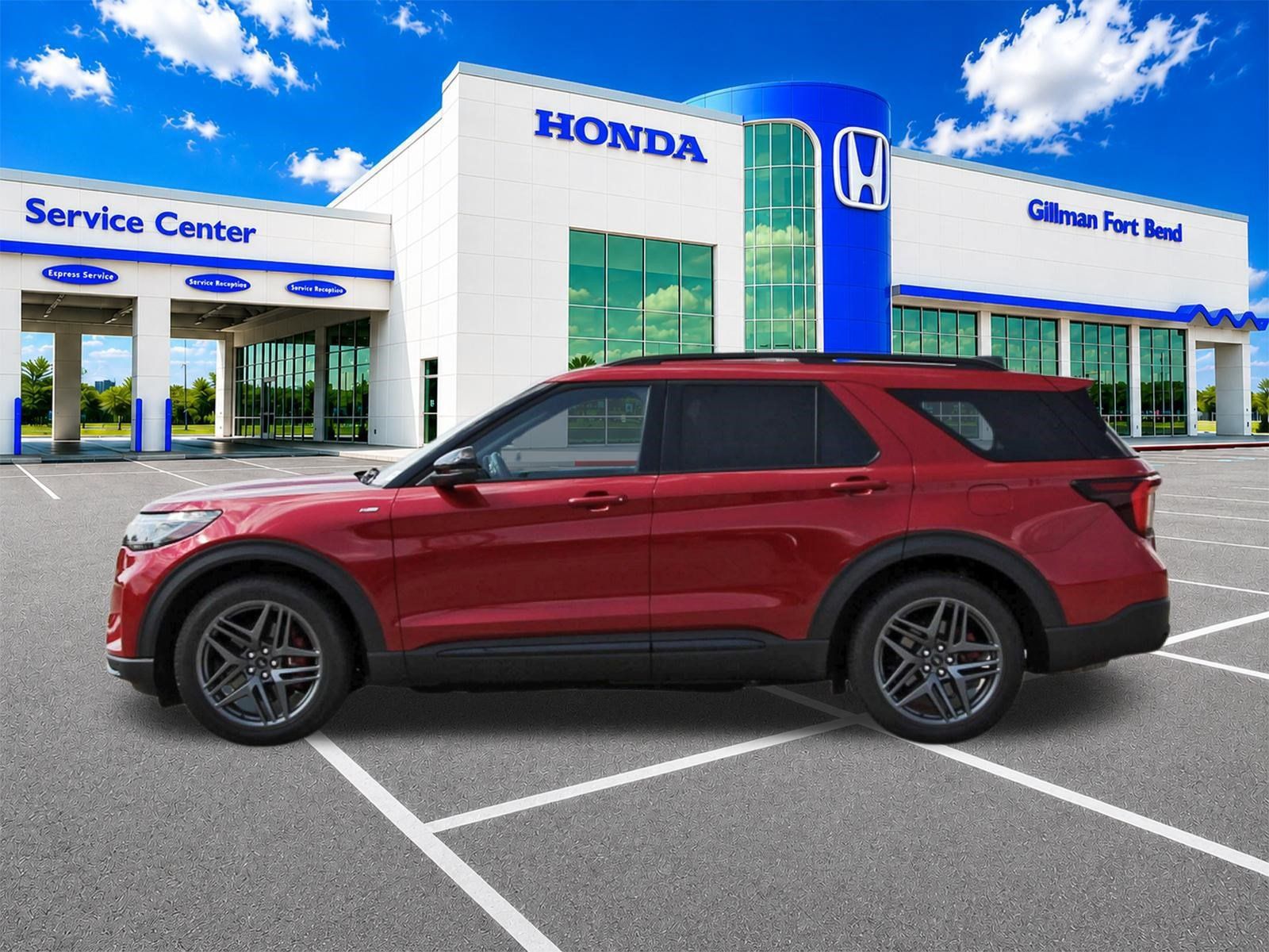 Used 2025 Ford Explorer ST-Line w/ Premium Package RWD image 4