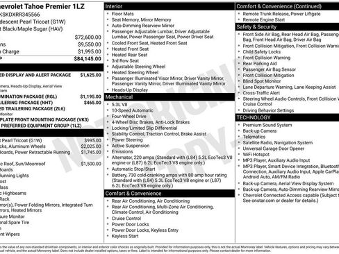 Used 2024 Chevrolet Tahoe Premier AWD/4WD image 13