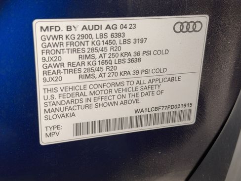 Used 2023 Audi Q7 2.0T Premium Plus w/ Premium Plus Package AWD/4WD image 27
