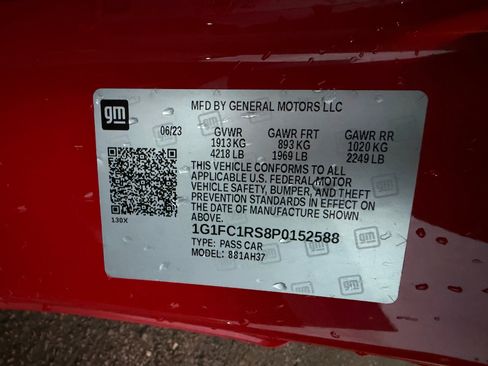 Used 2023 Chevrolet Camaro LT w/ Technology Package image 18