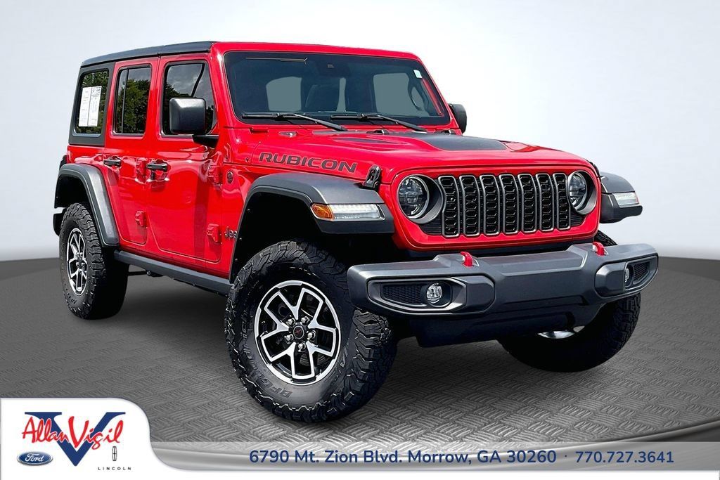 Used 2024 Jeep Wrangler Unlimited Rubicon w/ Safety Group AWD/4WD 360° Tour