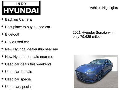 Used 2021 Hyundai Sonata Limited w/ Cargo Package FWD image 7
