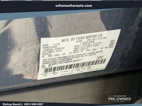 Certified 2021 Lincoln Aviator Reserve w/ Equipment Group 202A AWD/4WD image 18