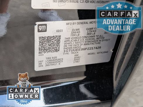 Used 2023 GMC Sierra 1500 AT4 w/ Technology Package AWD/4WD image 40