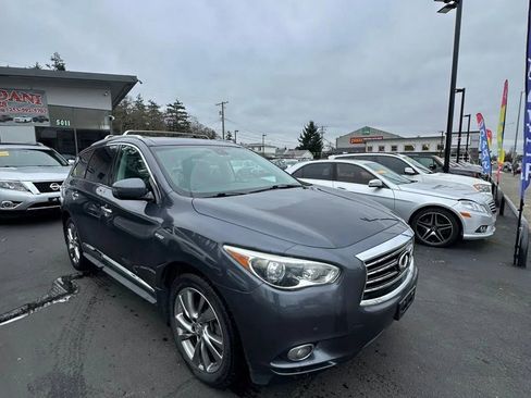 Used 2014 INFINITI QX60 AWD Hybrid w/ HEV Deluxe Touring Package image 2