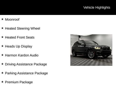 Used 2019 BMW X3 M40i w/ Premium Package image 6