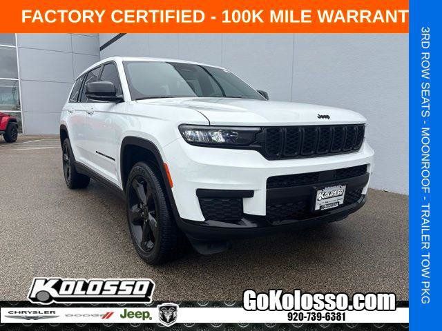 Certified 2025 Jeep Grand Cherokee L Altitude AWD/4WD image 1