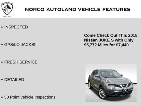 Used 2015 Nissan Juke S image 7