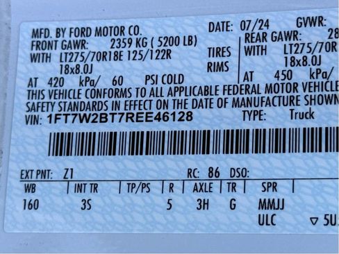 Used 2024 Ford F250 XLT w/ FX4 Off-Road Package image 24