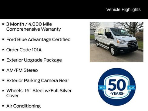 Used 2020 Ford Transit 250 Low Roof w/ Exterior Upgrade Package image 6